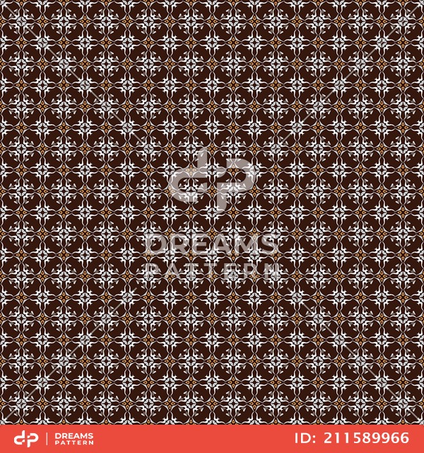 Seamless Abstract of Ethnic Pattern Ready for Textile Prints.