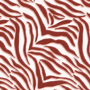 Seamless Zebra Skin Pattern on Light Brown Background Ready for Textile Prints.