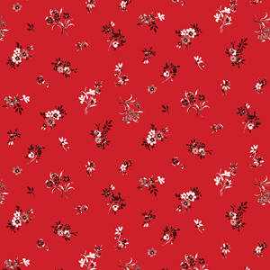 Seamless Mini Floral Pattern, Romantic Flowers Bouquet Design for Prints.