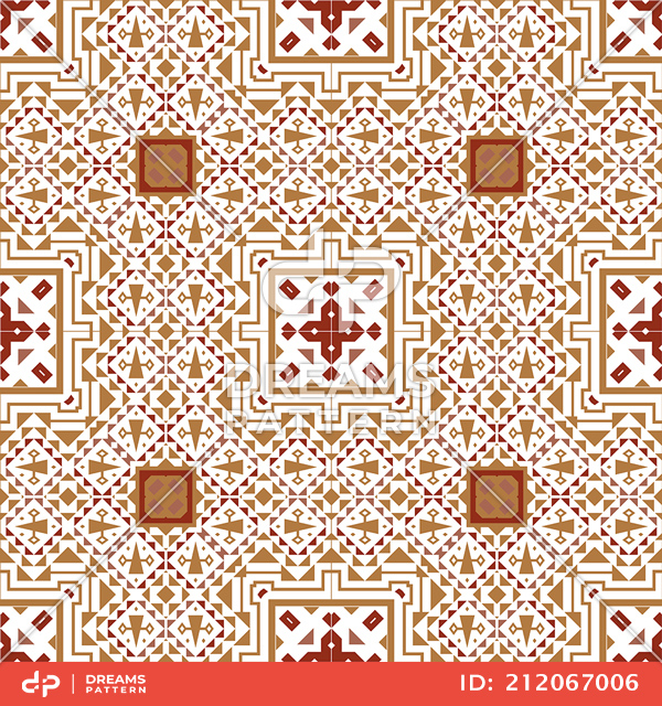 Seamless Geometric Ethnic Pattern, Ready for Carpet, Clothing, Fabric and Textile Prints.