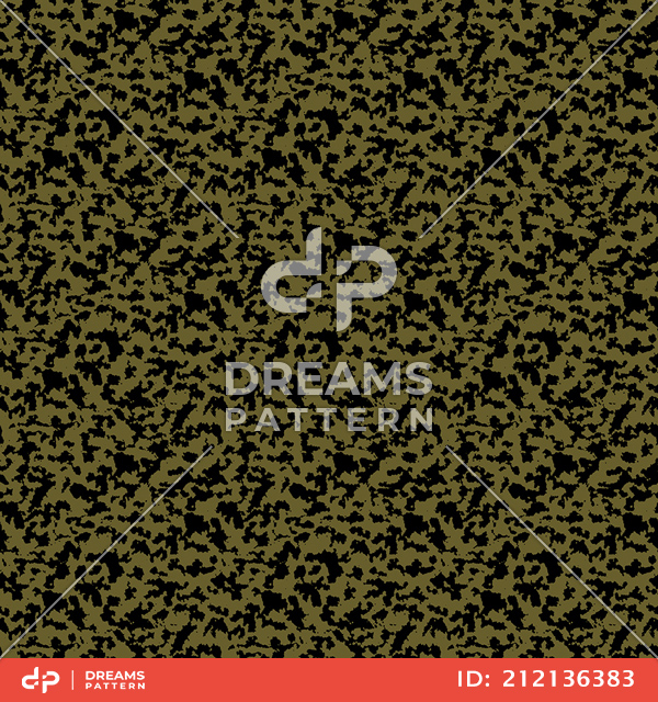 Seamless Camouflage Pattern, Decorative Textured Design Ready for Textile Prints.