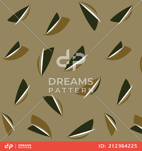 Seamless Abstract Geometric Pattern on Colored Background Ready for Textile Prints.