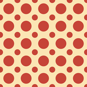 Seamless Pattern of Big and Small Circles, Polka Dots Design Ready for Textile Prints.