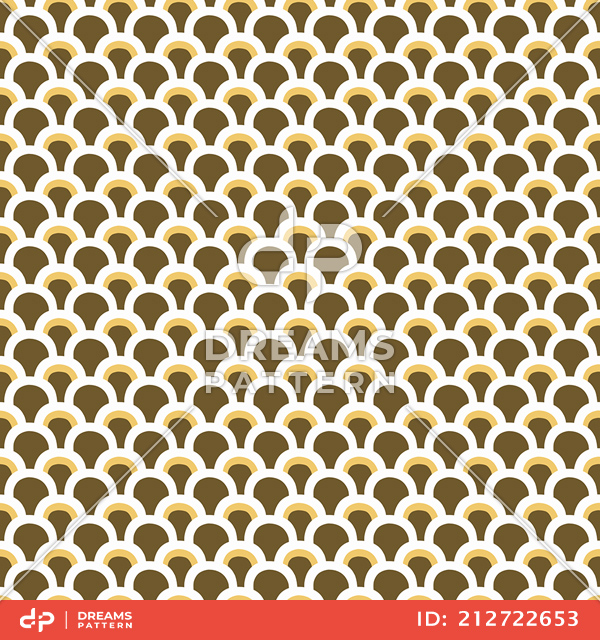 Seamless Abstract Geometric Design. Repeated Pattern for Textile Prints.