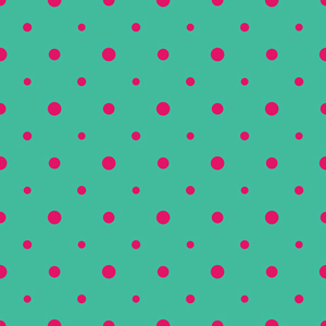 Seamless Pattern of Small and Big Circles, Design Ready for Textile Prints.