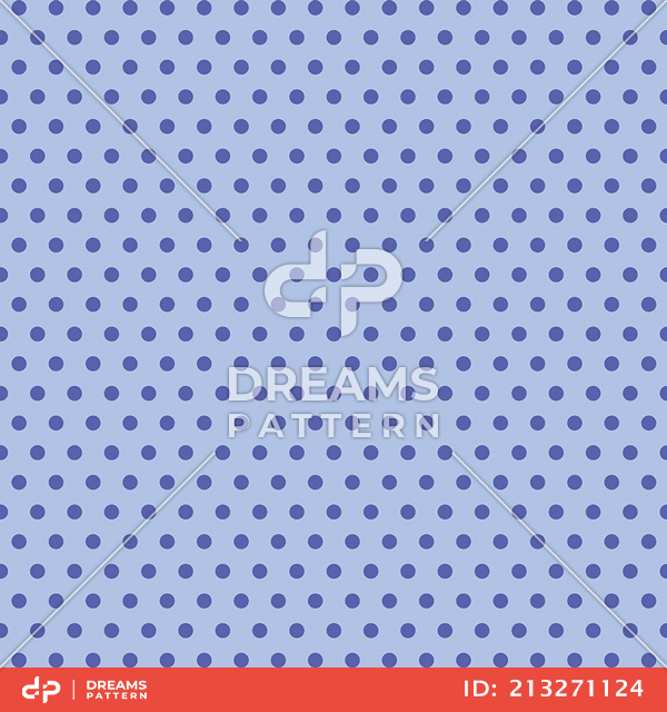 Seamless Pattern of Small Colored Circles, Polka Design Ready for Textile Prints.