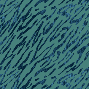 Seamless Animal Skin Pattern on Mint Background Ready for Textile Prints.
