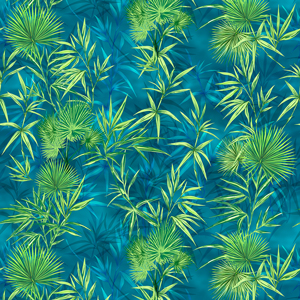 Seamless Beautiful Tropical Leaves Pattern with Stylish Background.