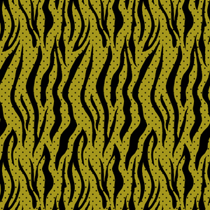 Seamless Animal Skin Pattern, Repeated Design with Small Black Dots.