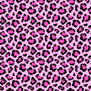Dreams Pattern - Seamless Colored Animal Skin Pattern, Repeated Leopard ...