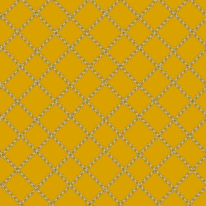 Seamless Pattern of Golden Chains Designed with diagonal form Ready for Textile Prints.