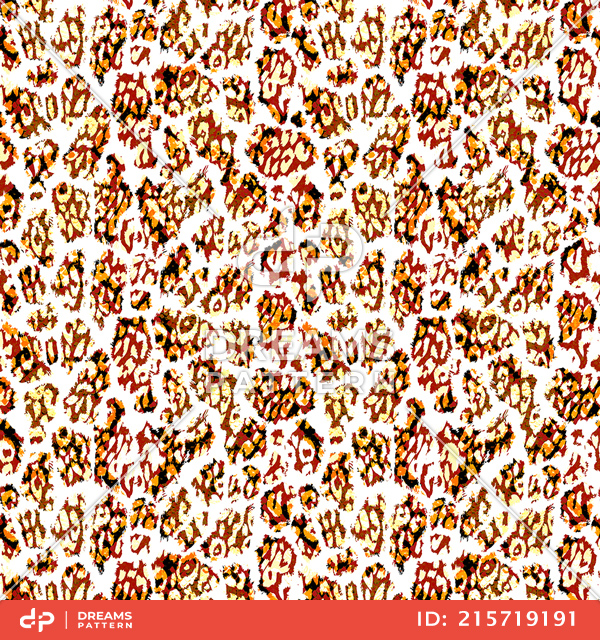 Seamless Abstract Pattern, Textured Animals Skin Ready for Textile Prints.