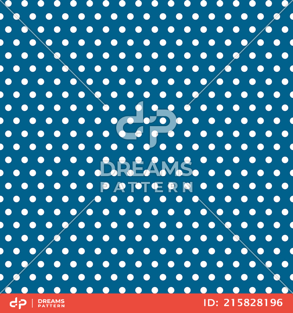 Seamless Pattern of Small Colored Circles, Polka Design Ready for Textile Prints.