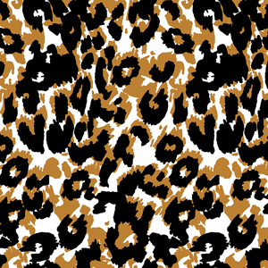 Seamless Animal Skin Leopard Pattern, Animal Fur, Ready for Textile Prints.