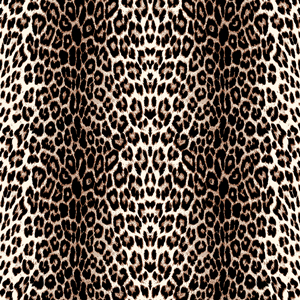 Trendy Seamless Leopard Skin Pattern, Abstract Design with Brown Colors.