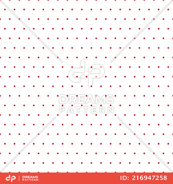 Seamless Pattern of Small Colored Circles, Polka Design Ready for Textile Prints.