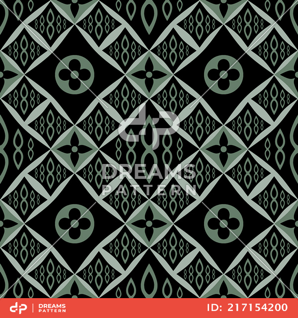 Seamless Colored Geometric Design. Repeated Pattern Ready for Textile Prints.