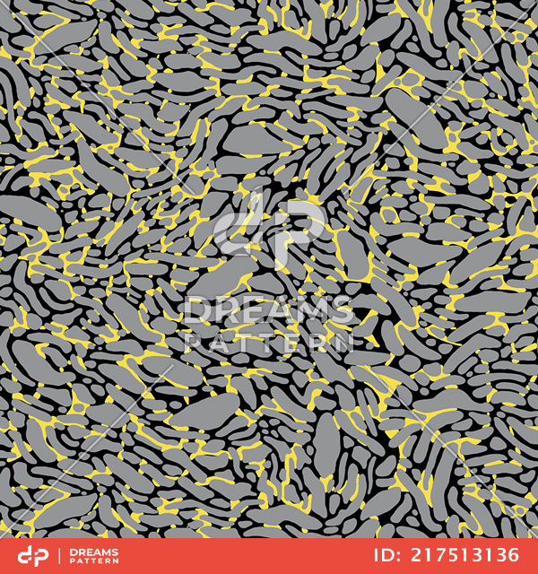 Seamless Abstract Pattern, Repeated Colored Animals Skin Ready for Textile.