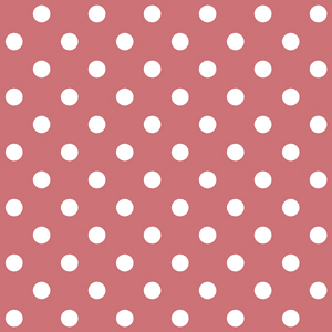 Seamless Pattern with White Polka Dots on Deep Pink, Ready for Textile Prints.