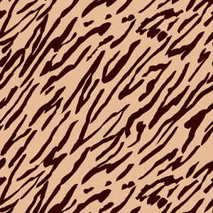 Seamless Animal Skin Pattern on Light Brown Background Ready for Textile Prints.
