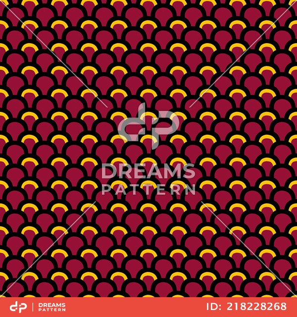 Seamless Abstract Geometric Design. Repeated Pattern for Textile Prints.