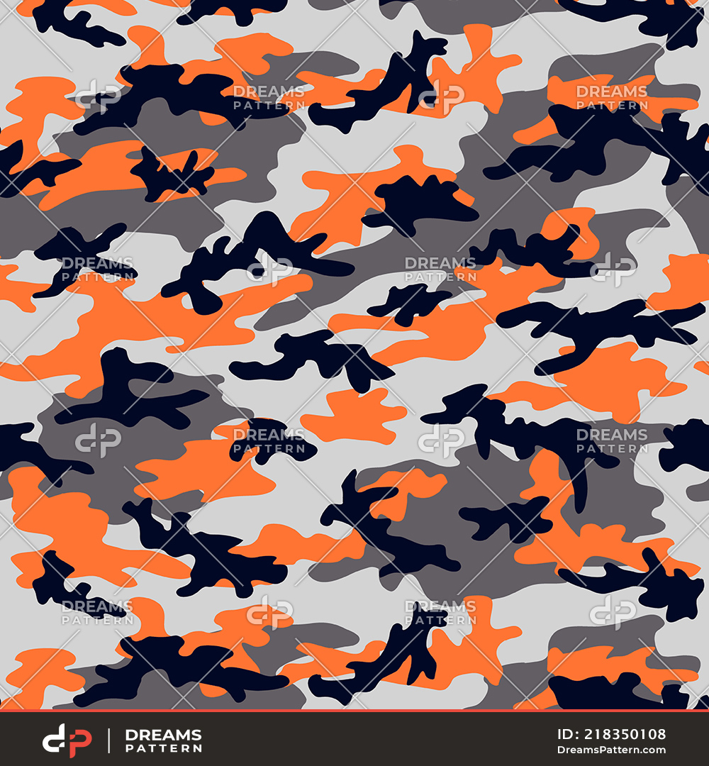 Dreams Pattern - Seamless Army Camouflage, Colored Military Background ...