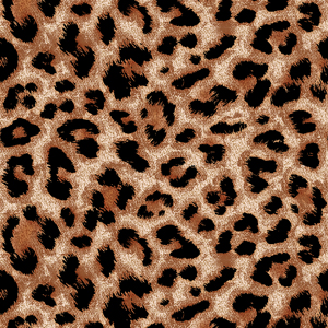 Seamless Trendy Animal Skin Leopard Pattern, Animal Fur, Ready for Textile Prints.