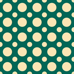 Seamless Pattern of Big and Small Circles, Polka Dots Design Ready for Textile Prints.