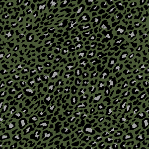 Seamless Colored Animal Skin Pattern, Repeated Leopard Skin Design.