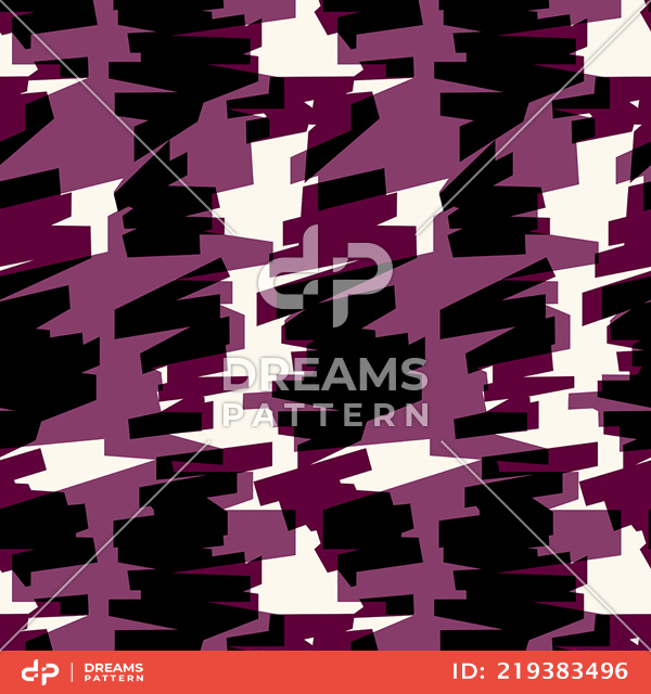 Seamless Colored Pattern, Textured Lines Design Ready for Textile Prints.