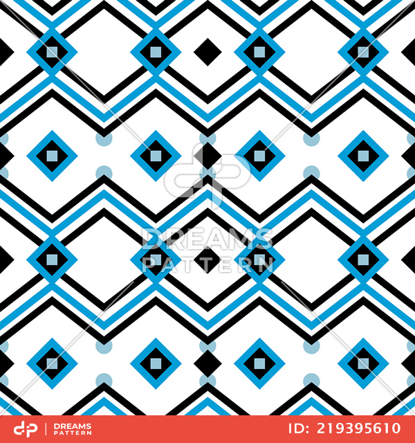 Seamless Geometric Pattern, Ready for Carpet, Clothing, Fabric and Textile Prints.