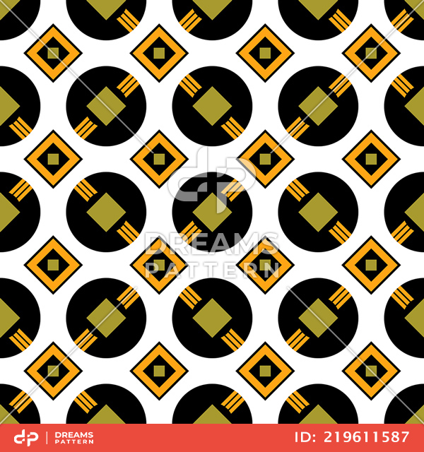 Seamless Geometric Pattern, Ready for Carpet, Clothing, Fabric and Textile Prints.