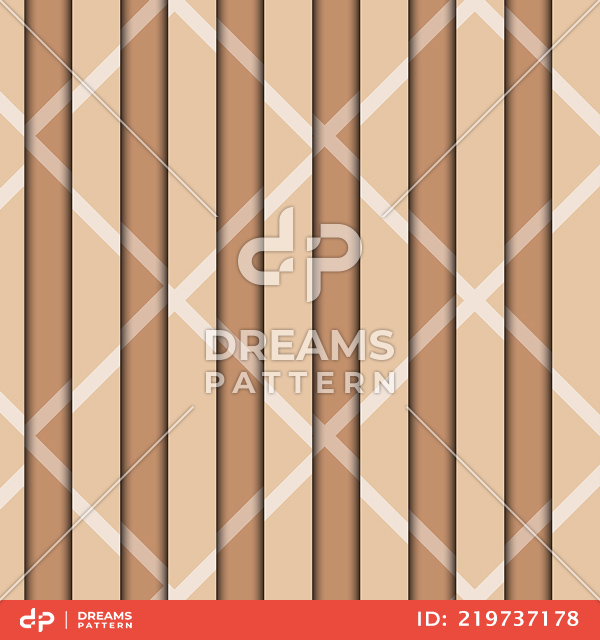 Seamless Striped Pattern, Dark and Light Lines Ready for Textile Prints.