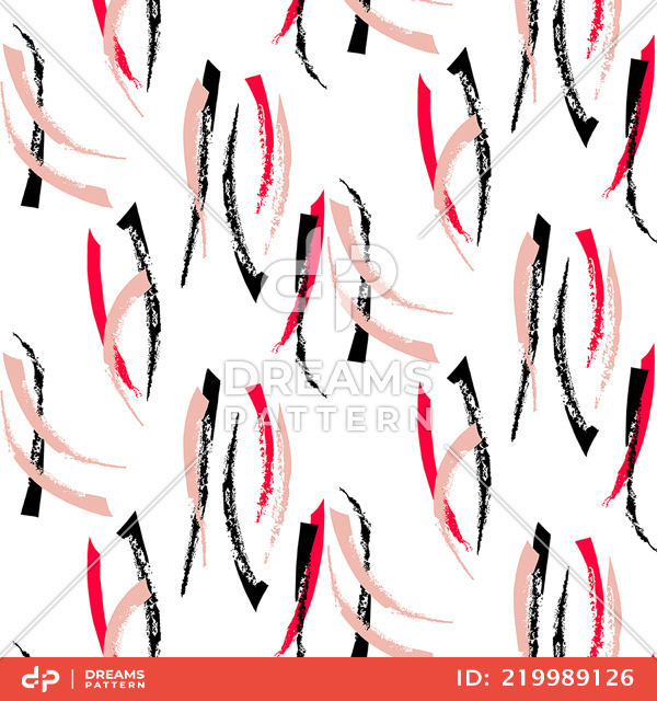 Seamless Abstract Geometric Pattern, Shape with Rretro Style. Ready for Textile Prints.