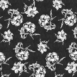 Seamless Floral Pattern on Colored Background Ready for Textile Prints.