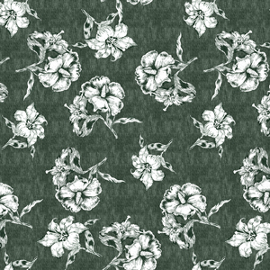 Seamless Floral Pattern on Colored Background Ready for Textile Prints.